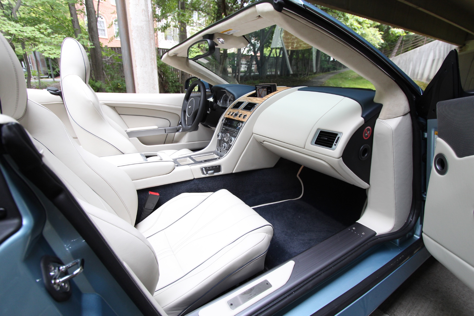 Aston Martin Interior Pink