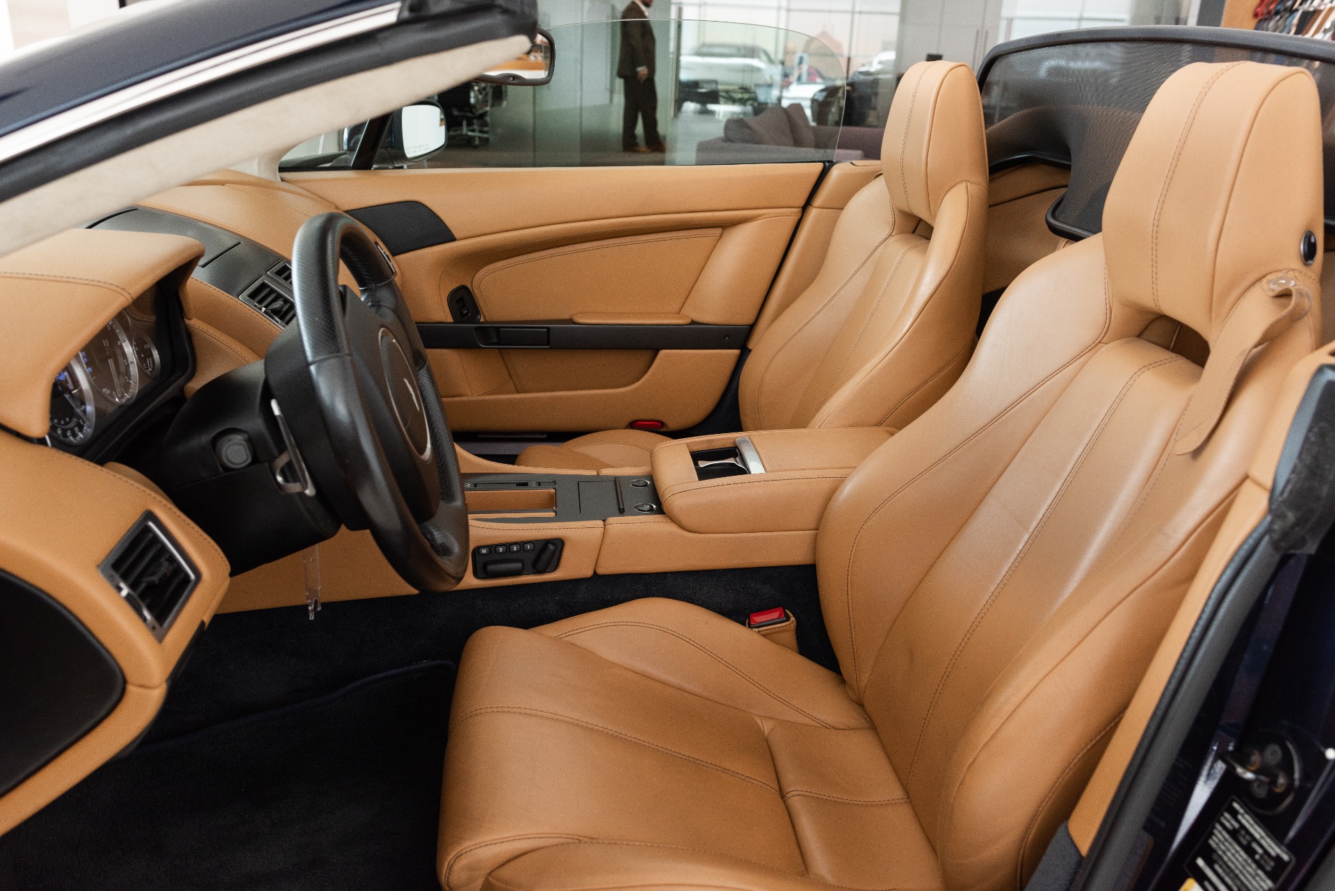 Aston Martin Convertible Interior
