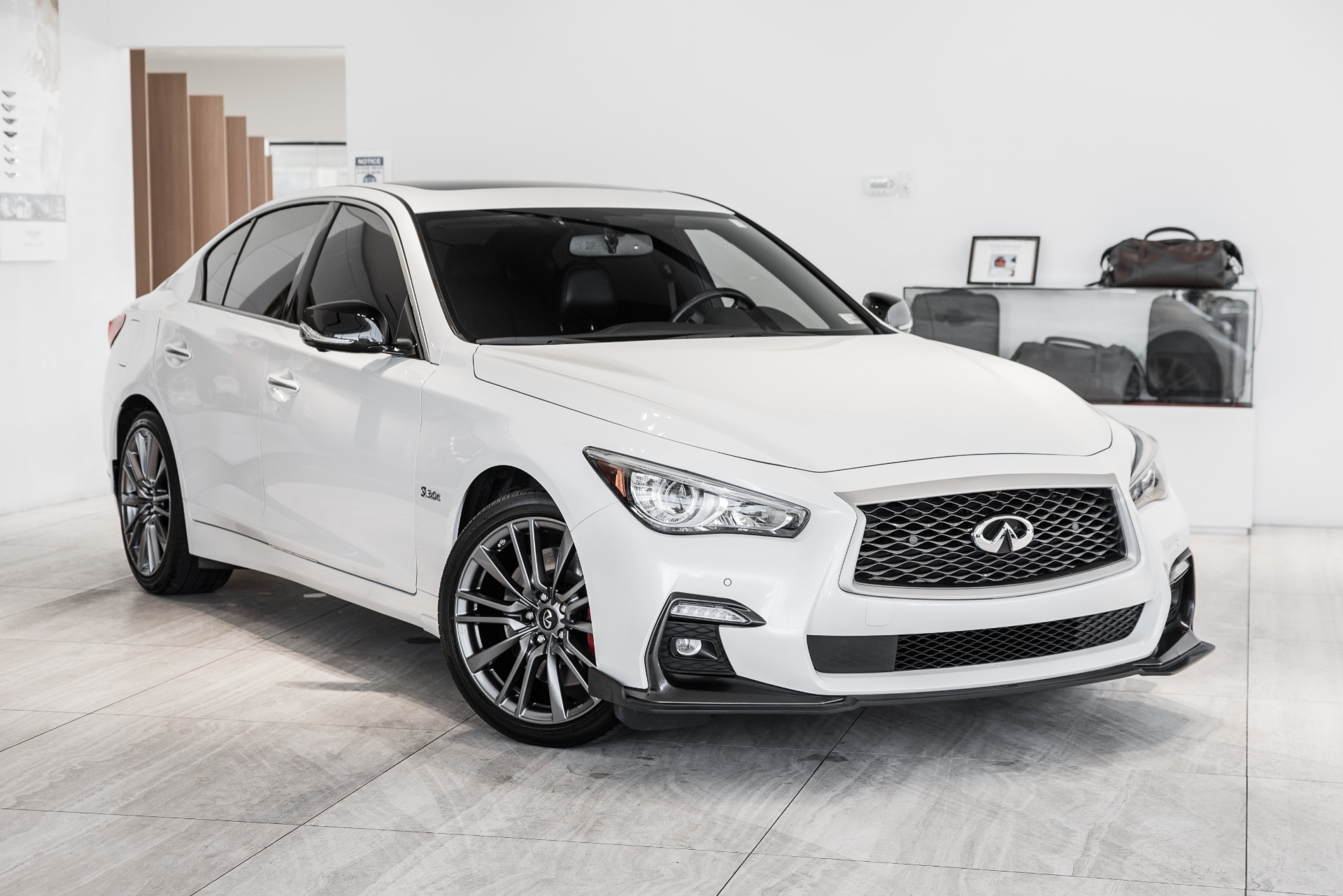 2019 INFINITI Q50 Red Sport 400 Stock P800416 for sale near Ashburn
