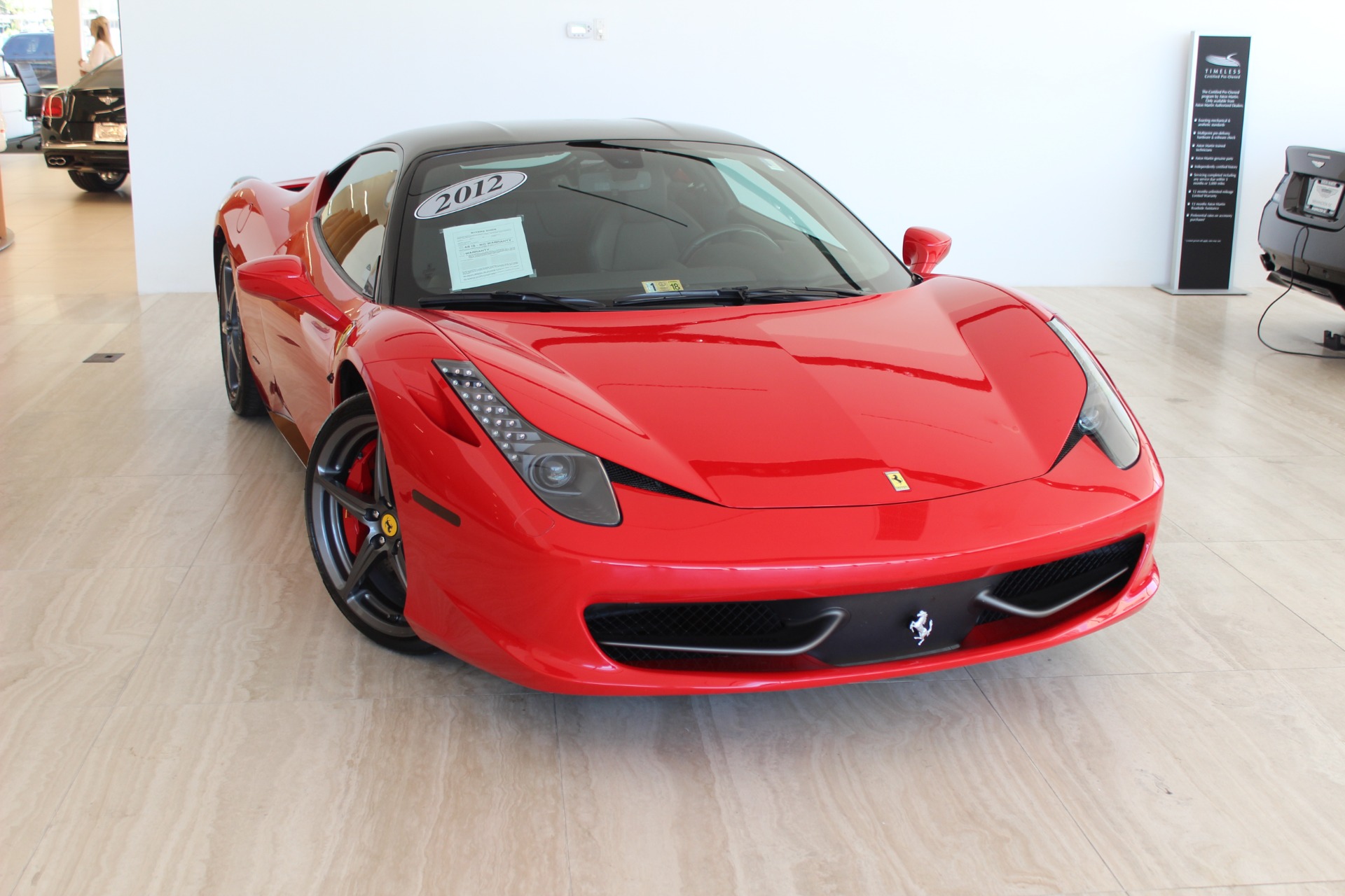 2012 Ferrari 458 Italia Stock 7nl01699a For Sale Near