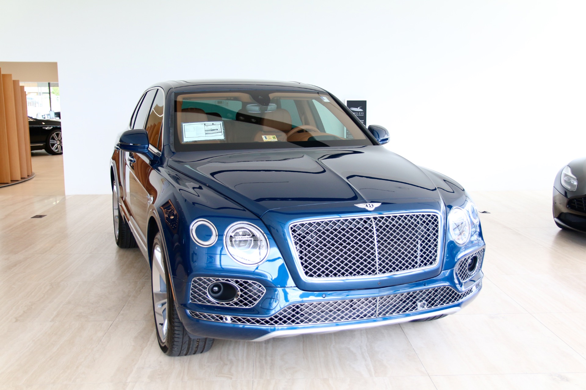 2018 Bentley Bentayga W12 Onyx Stock 8n019042 For Sale